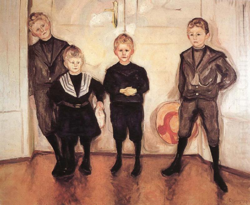 Edvard Munch Doctor Lide-s Children china oil painting image